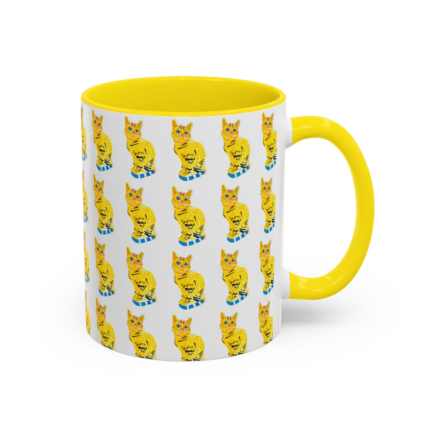 Yellow Cat Mug