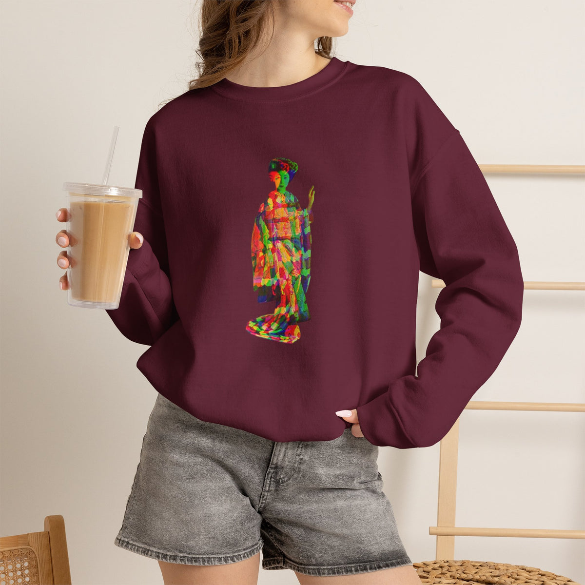 Neon Gueixa Unisex Heavy Blend™ Crewneck Sweatshirt