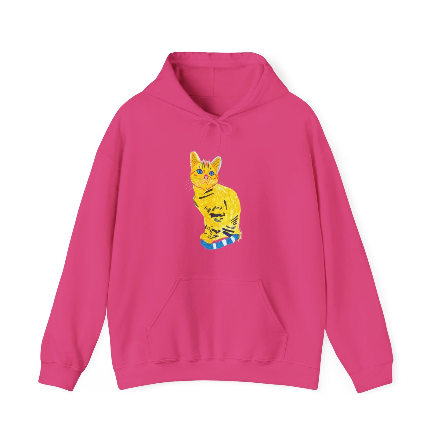 Yellow Cat Unisex Heavy Blend™ Hooded Sweatshirt