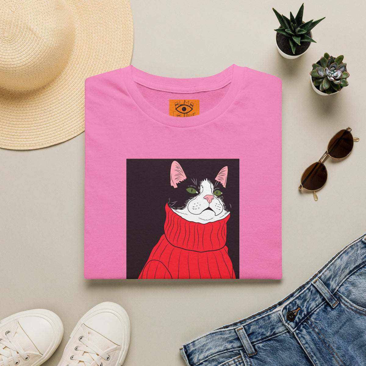 Lazy Cat Unisex Softstyle T-Shirt