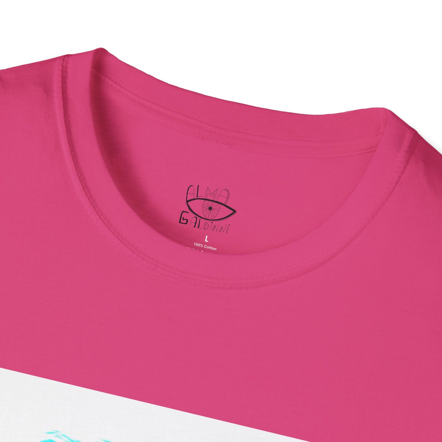 Neon Jesus Unisex Softstyle T-Shirt