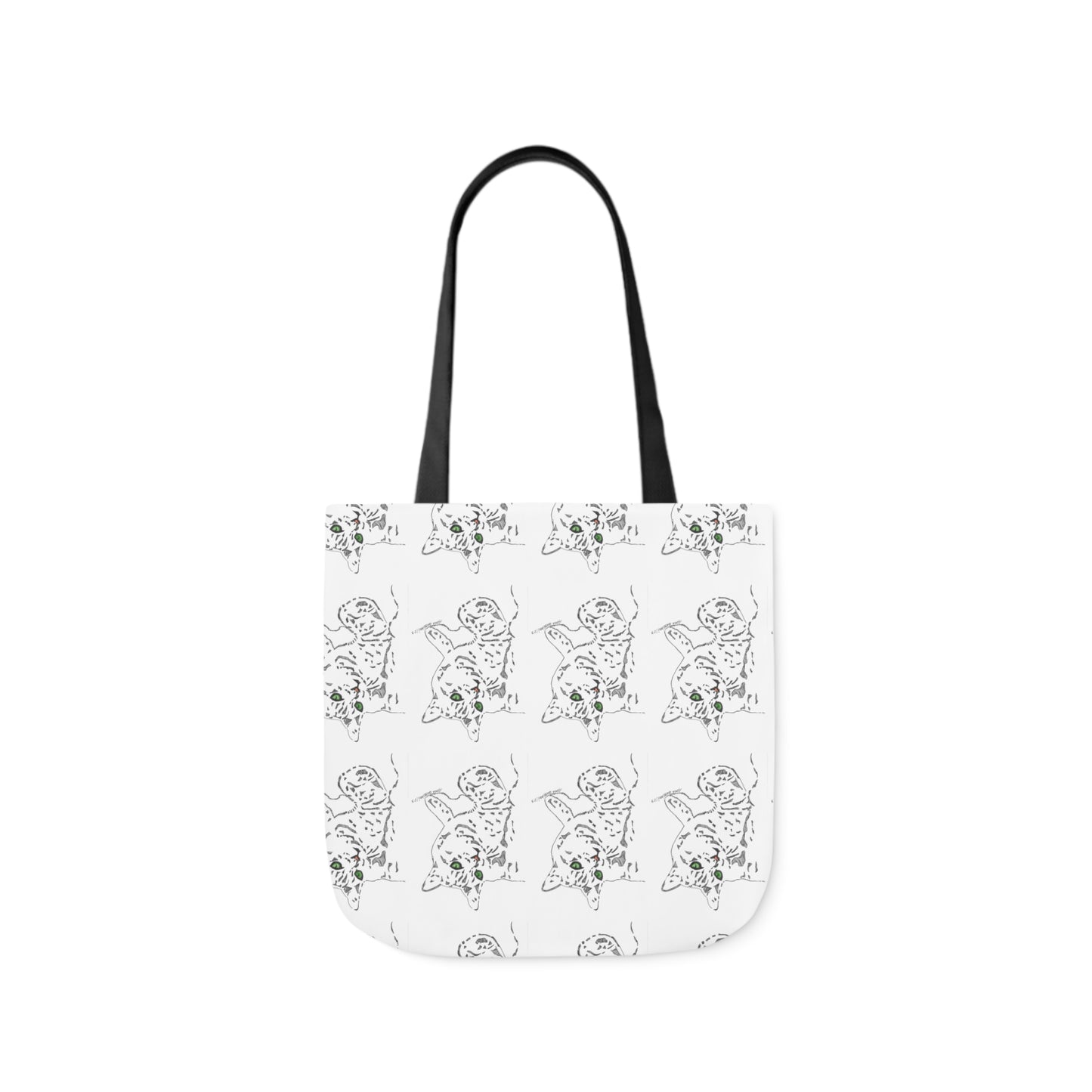 Abstract Cat tote bag