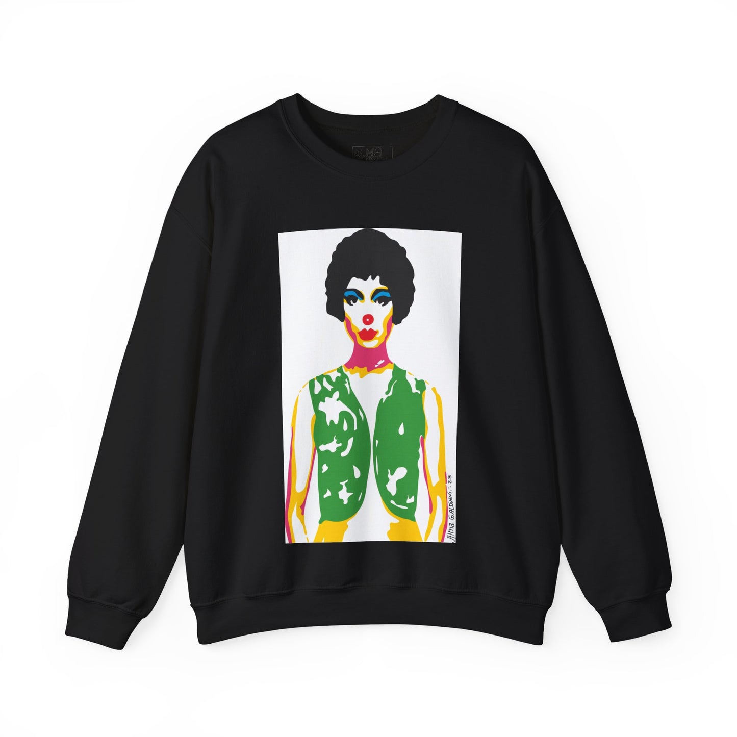 Bright Clown Unisex Heavy Blend™ Crewneck Sweatshirt