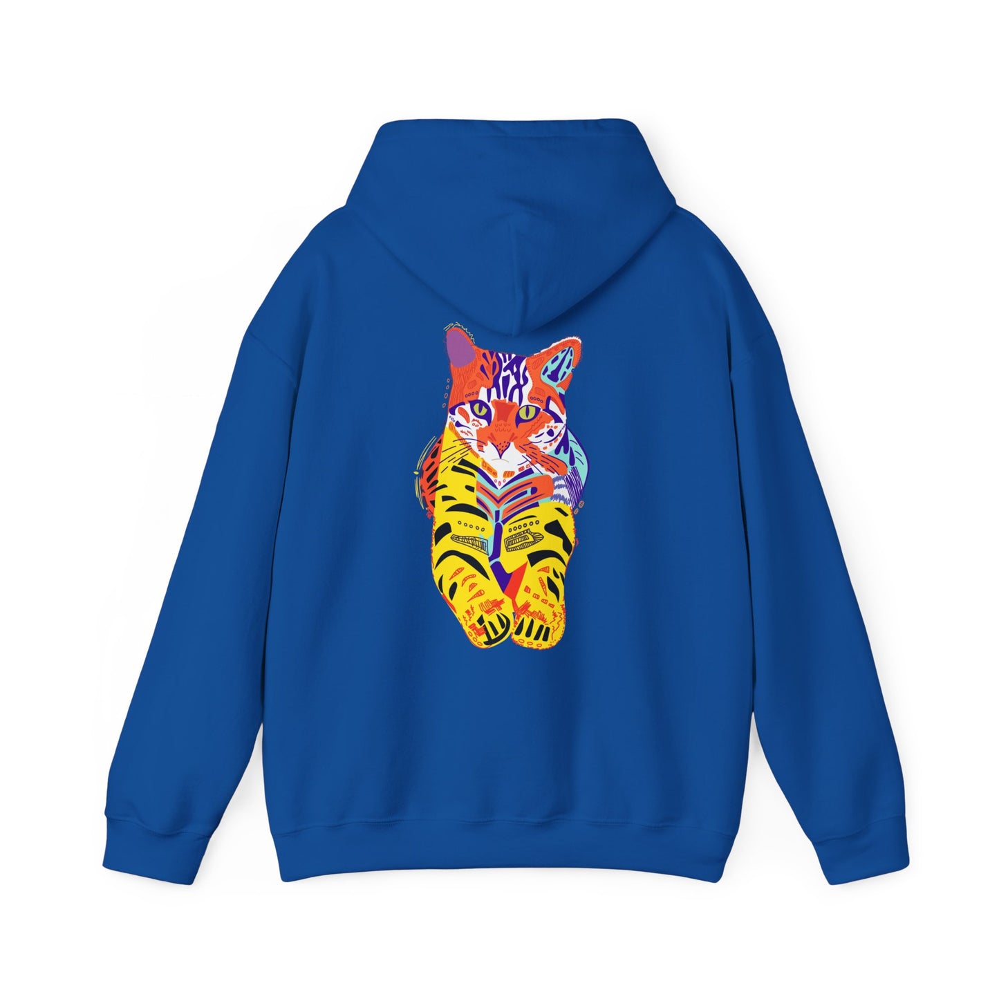 Tiger Cat Unisex Heavy Blend™ Hooded Sweatshirt