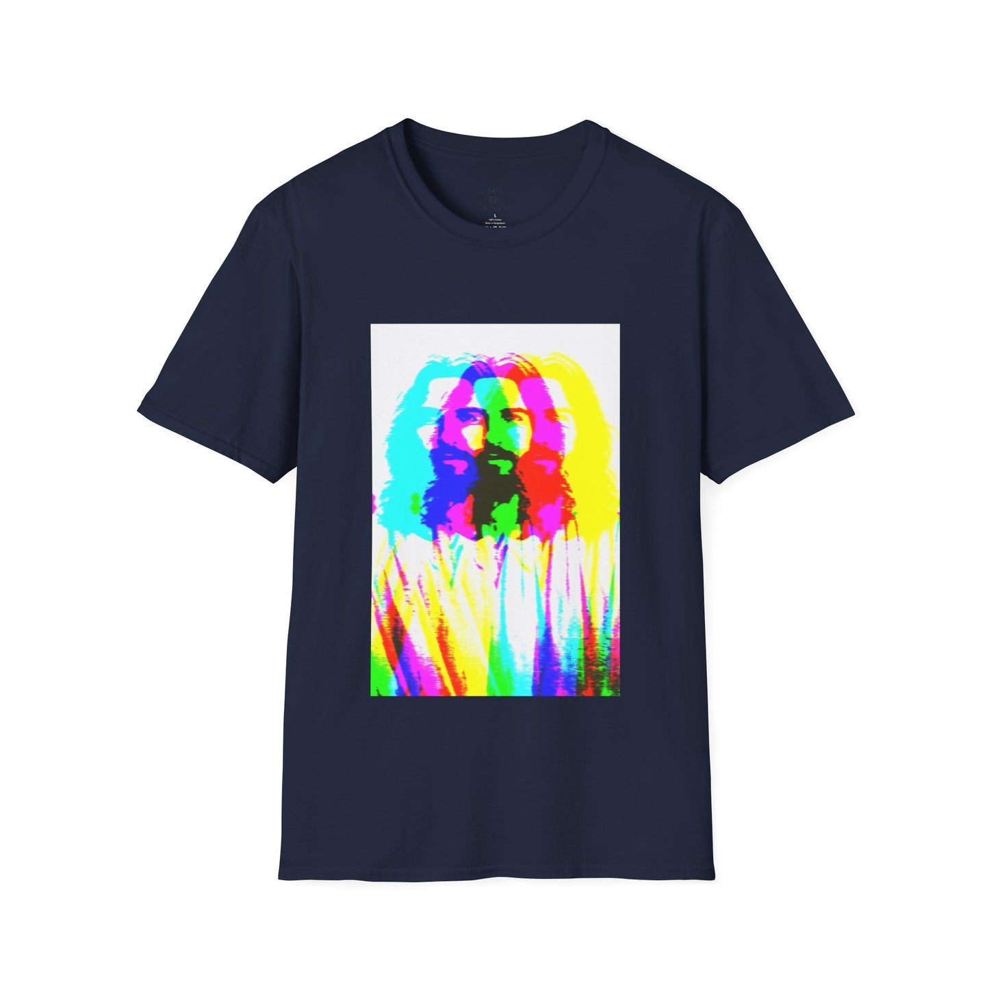Neon Jesus Unisex Softstyle T-Shirt