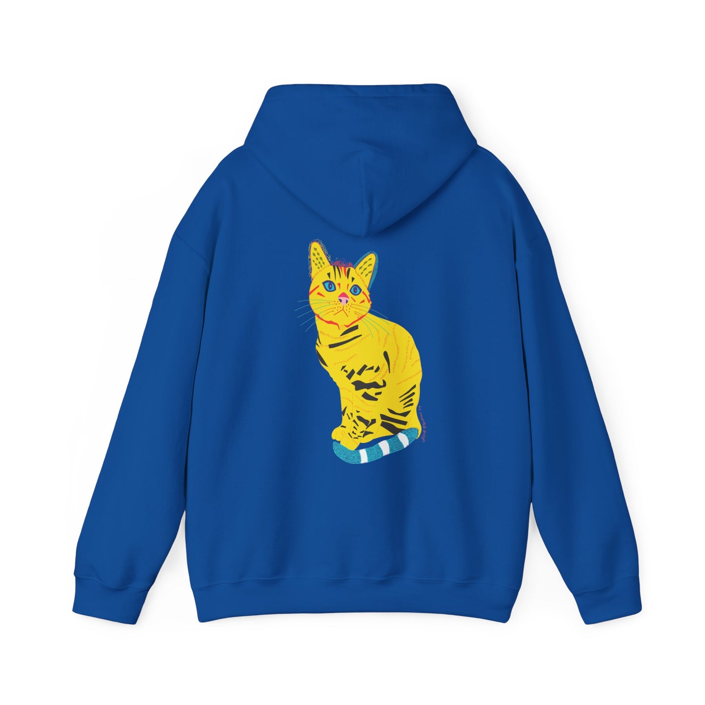 Yellow Cat Unisex Heavy Blend™ Hooded Sweatshirt