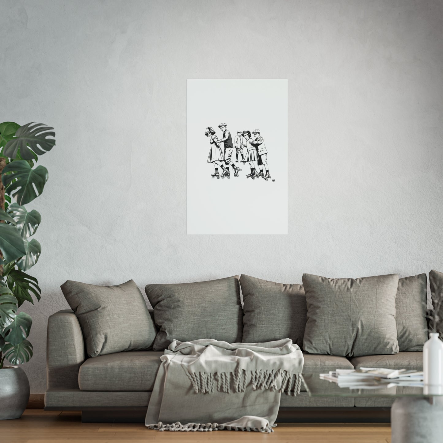Rolling on the street Fine Art Posters