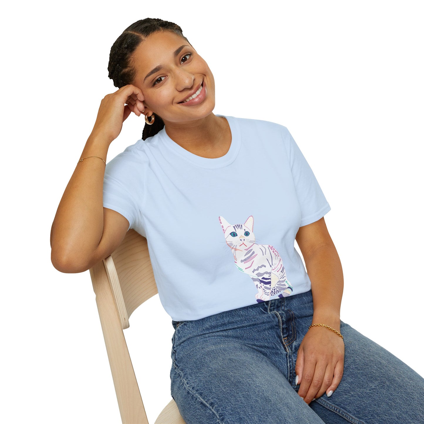 White Cat T-Shirt