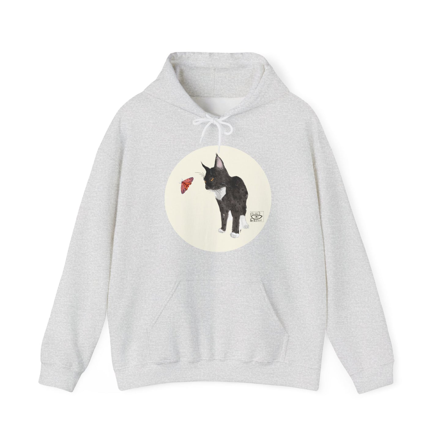 Cat-Inspired Heavy Blend Hoodie, Cozy Animal Sweatshirt, Pet Lover Gift, Unisex Graphic Hooded Sweatshirt, Cute Cat Apparel, Perfect [...]