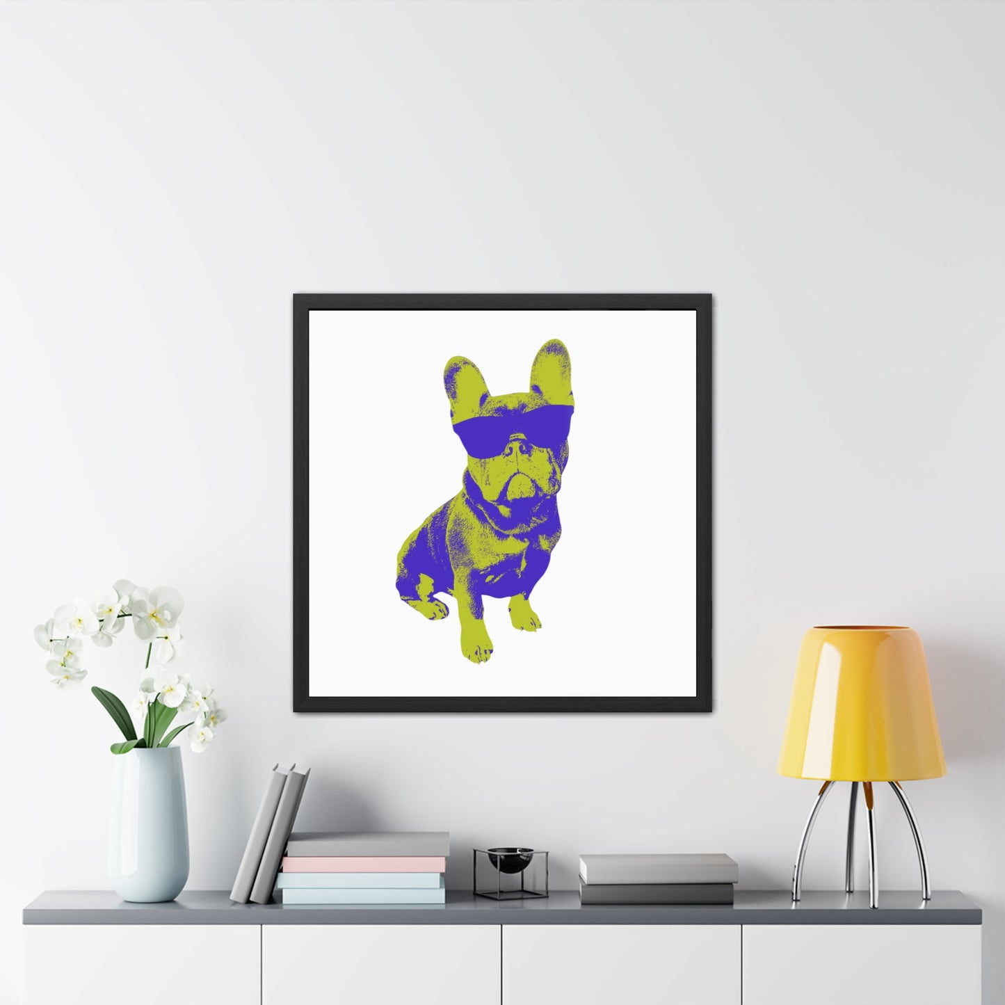 French Buldog Framed Posters