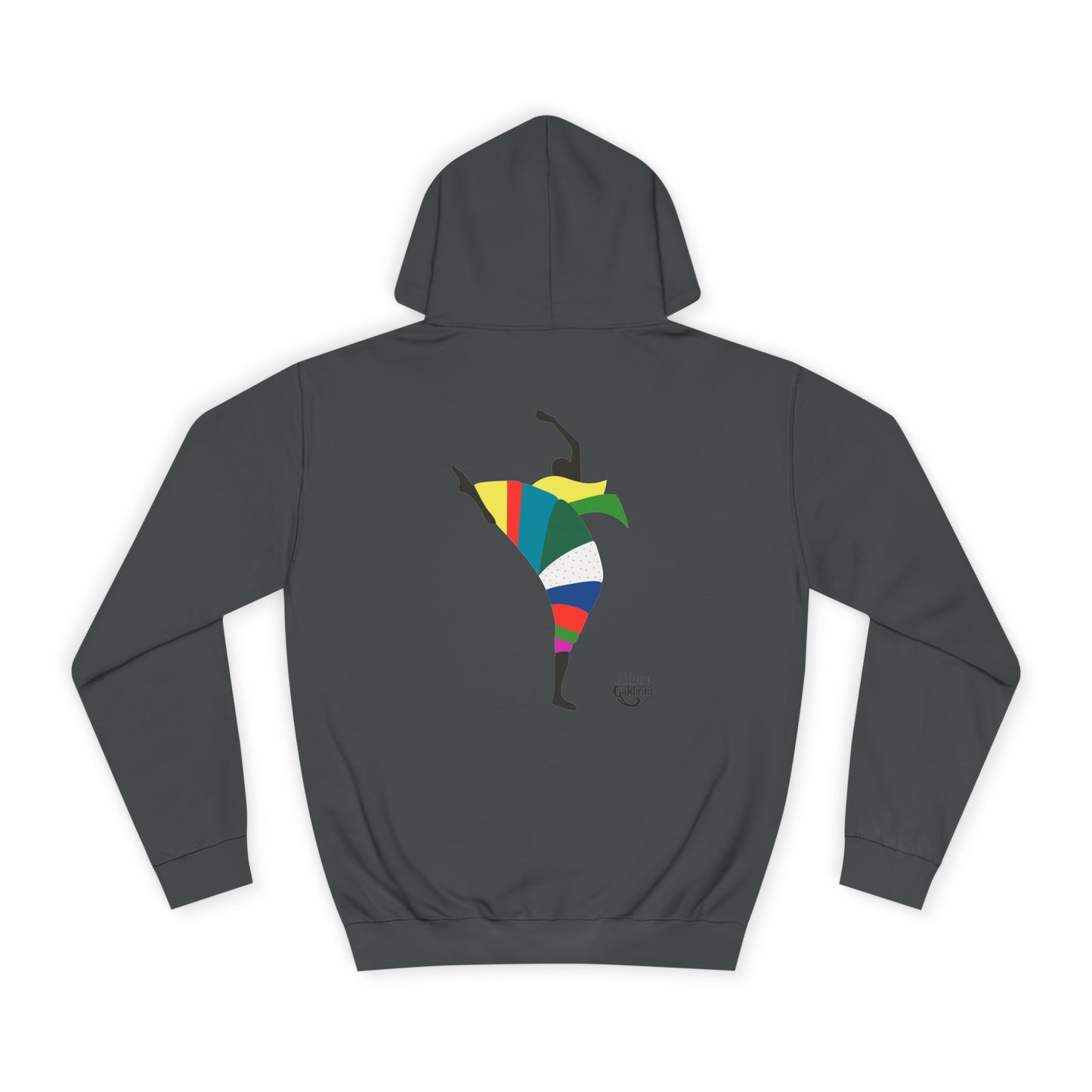 Colorful Dancer Unisex College Hoodie - Stylish Daily Wear