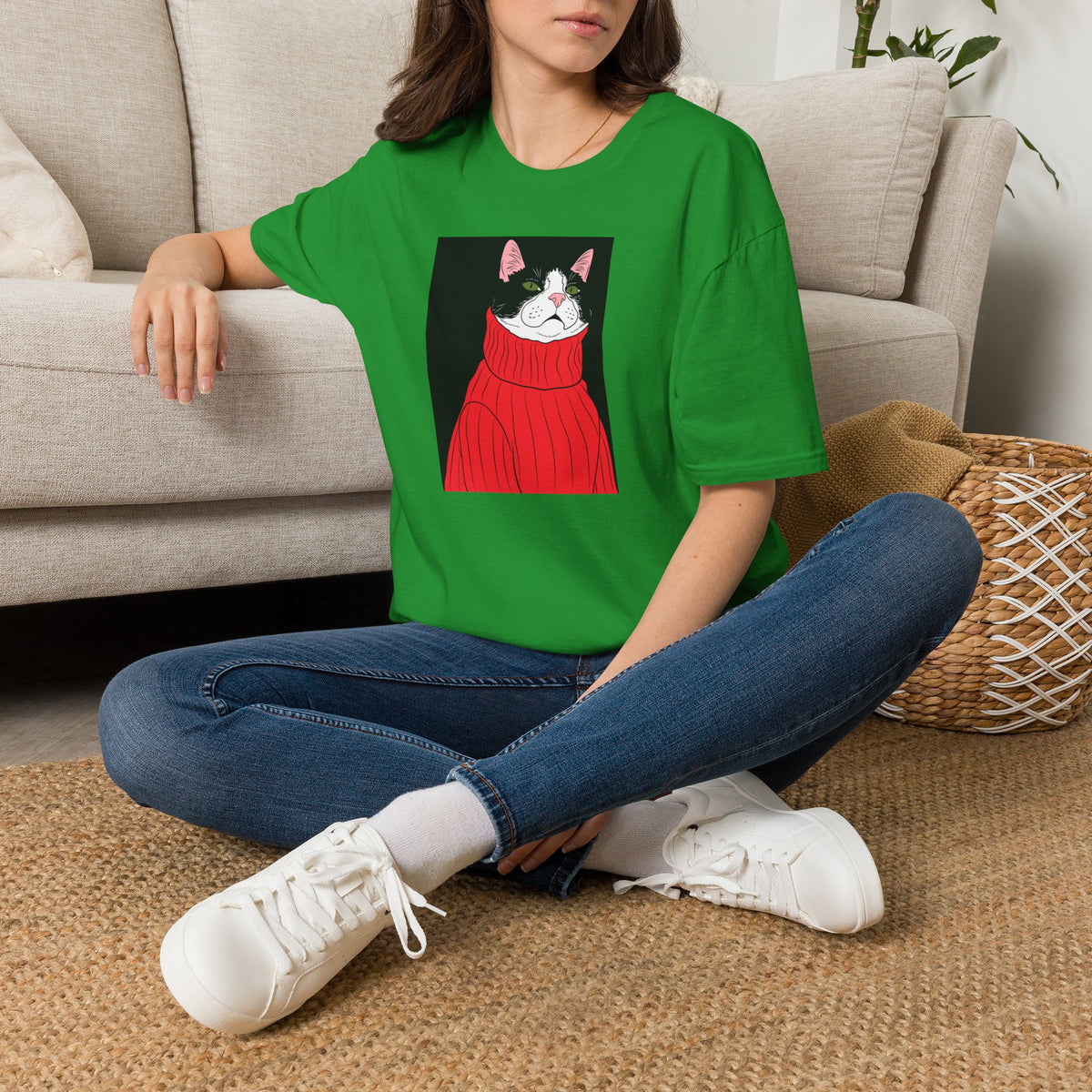 Lazy Cat Unisex Softstyle T-Shirt