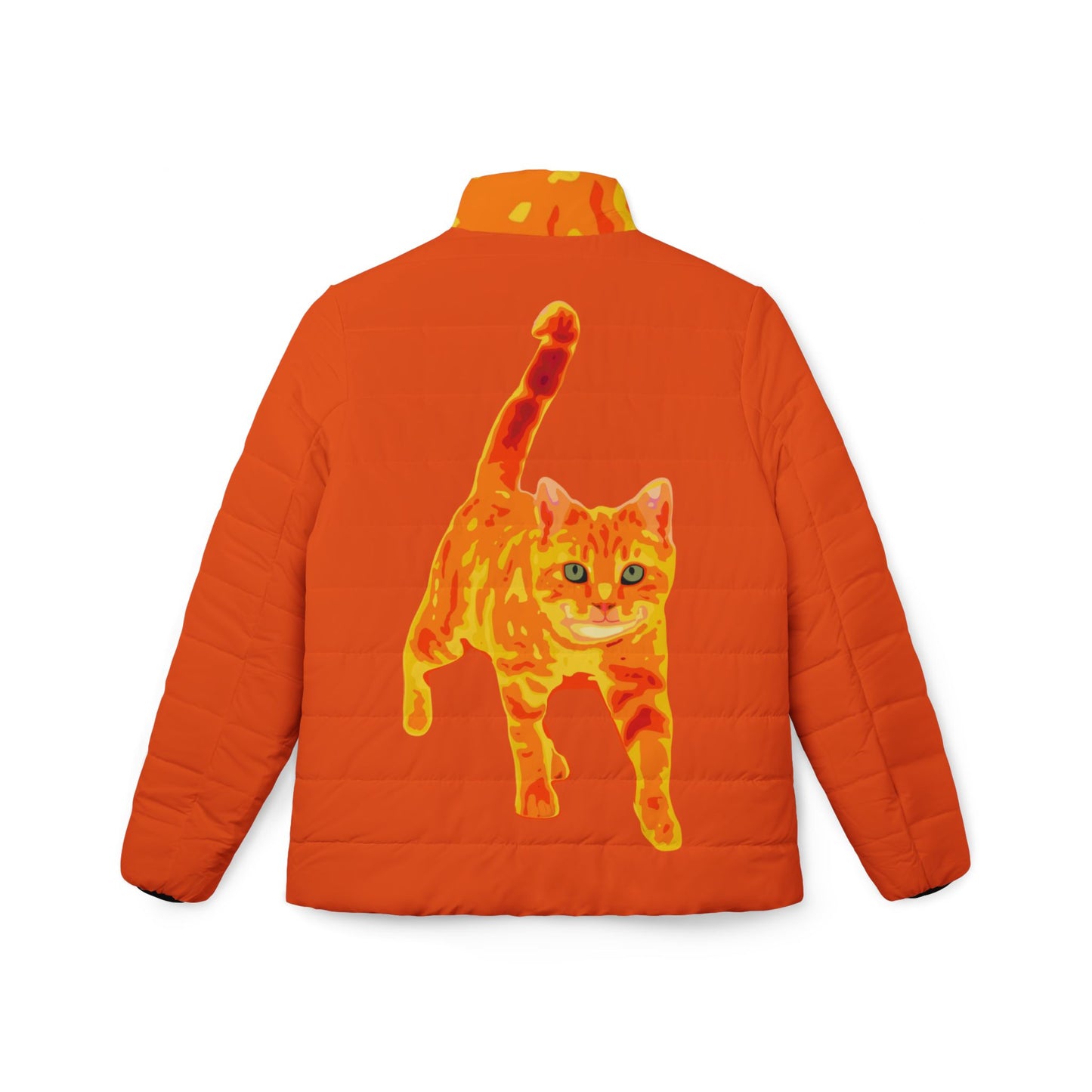 Ginger cat Women’s Puffer Jacket (AOP)