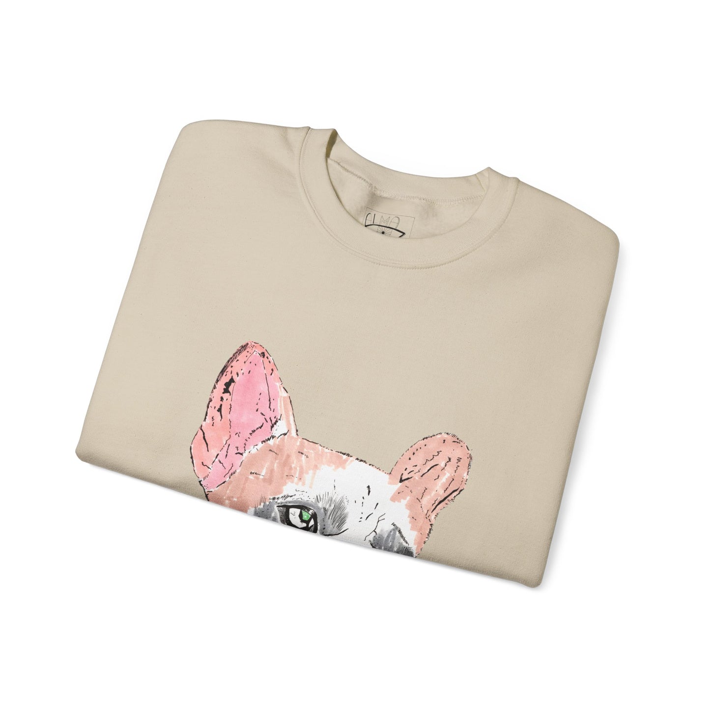 French Bulldog Art Sweatshirt - Cozy Unisex Crewneck for Dog Lovers