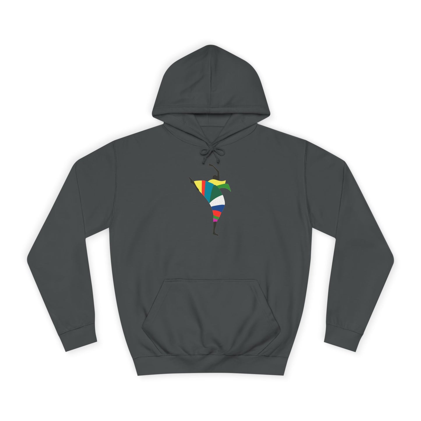Colorful Dancer Unisex College Hoodie - Stylish Daily Wear
