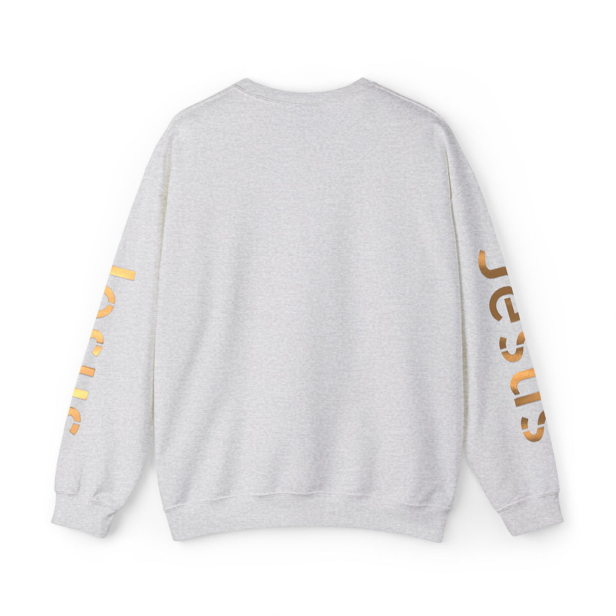 Jesus Gold Script Crewneck Sweatshirt