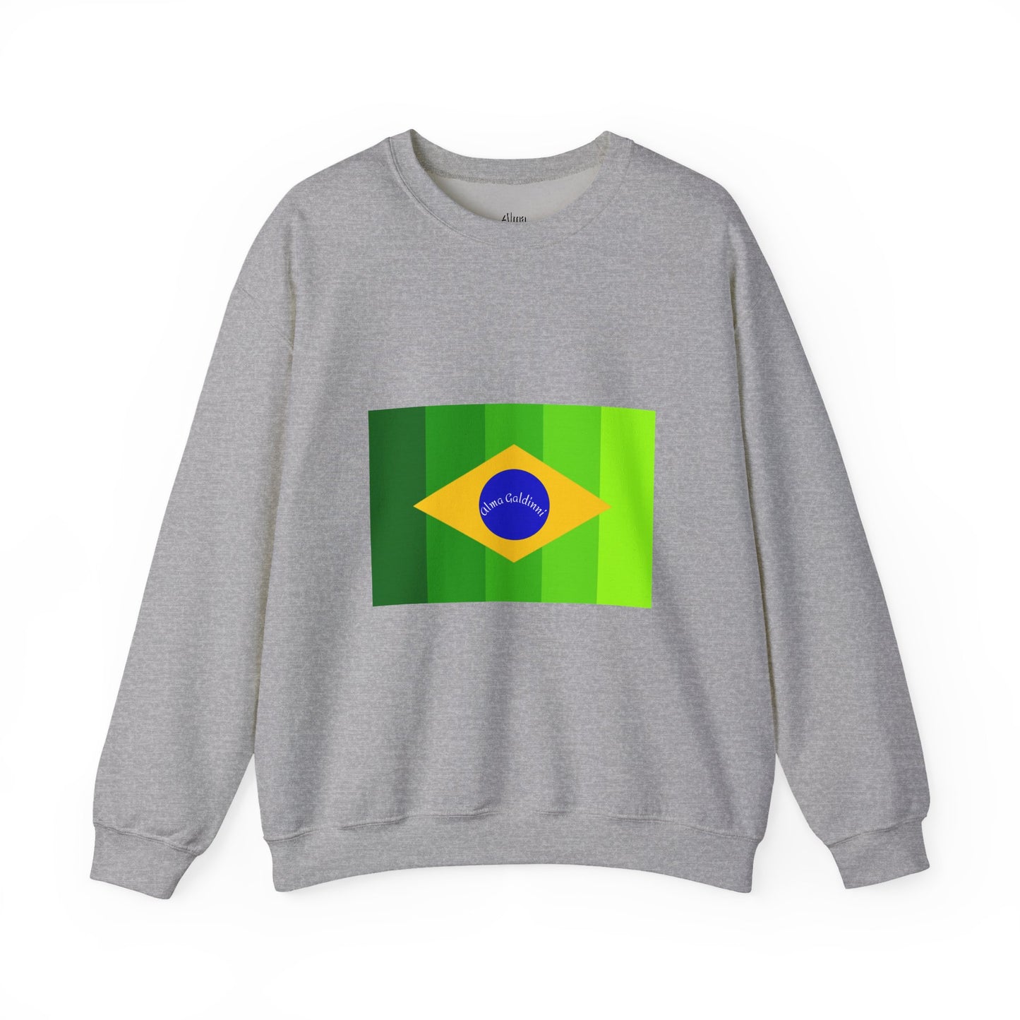 Brazilian flag Unisex Heavy Blend™ Crewneck Sweatshirt