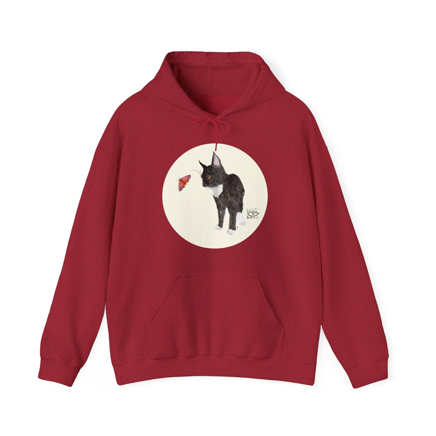 Cat-Inspired Heavy Blend Hoodie, Cozy Animal Sweatshirt, Pet Lover Gift, Unisex Graphic Hooded Sweatshirt, Cute Cat Apparel, Perfect [...]