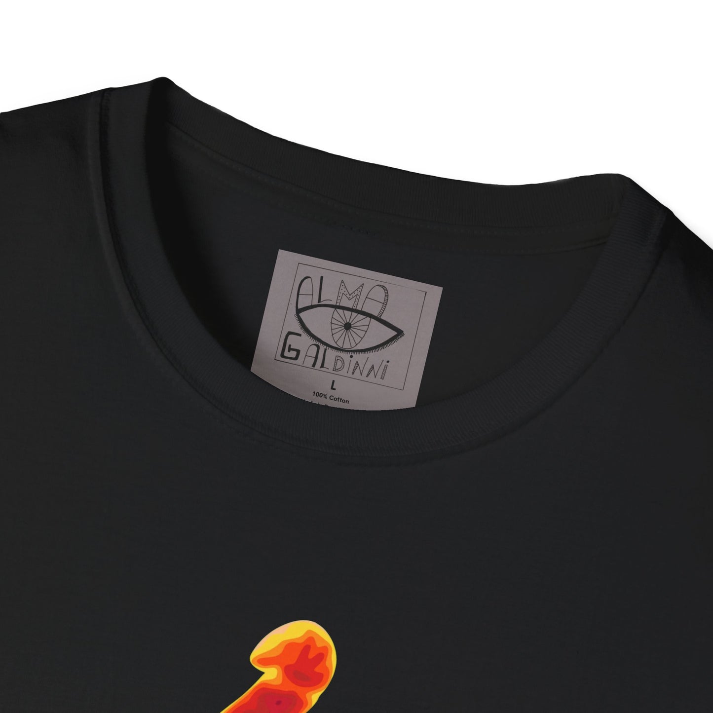 Bright Ginger Cat Unisex Softstyle T-Shirt