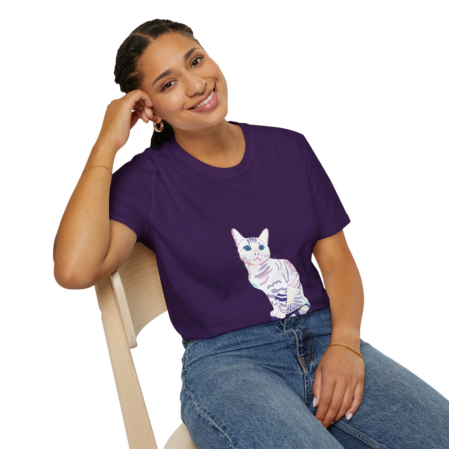 White Cat T-Shirt