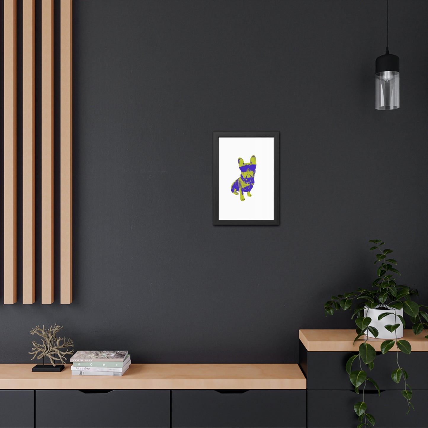 French Buldog Framed Posters