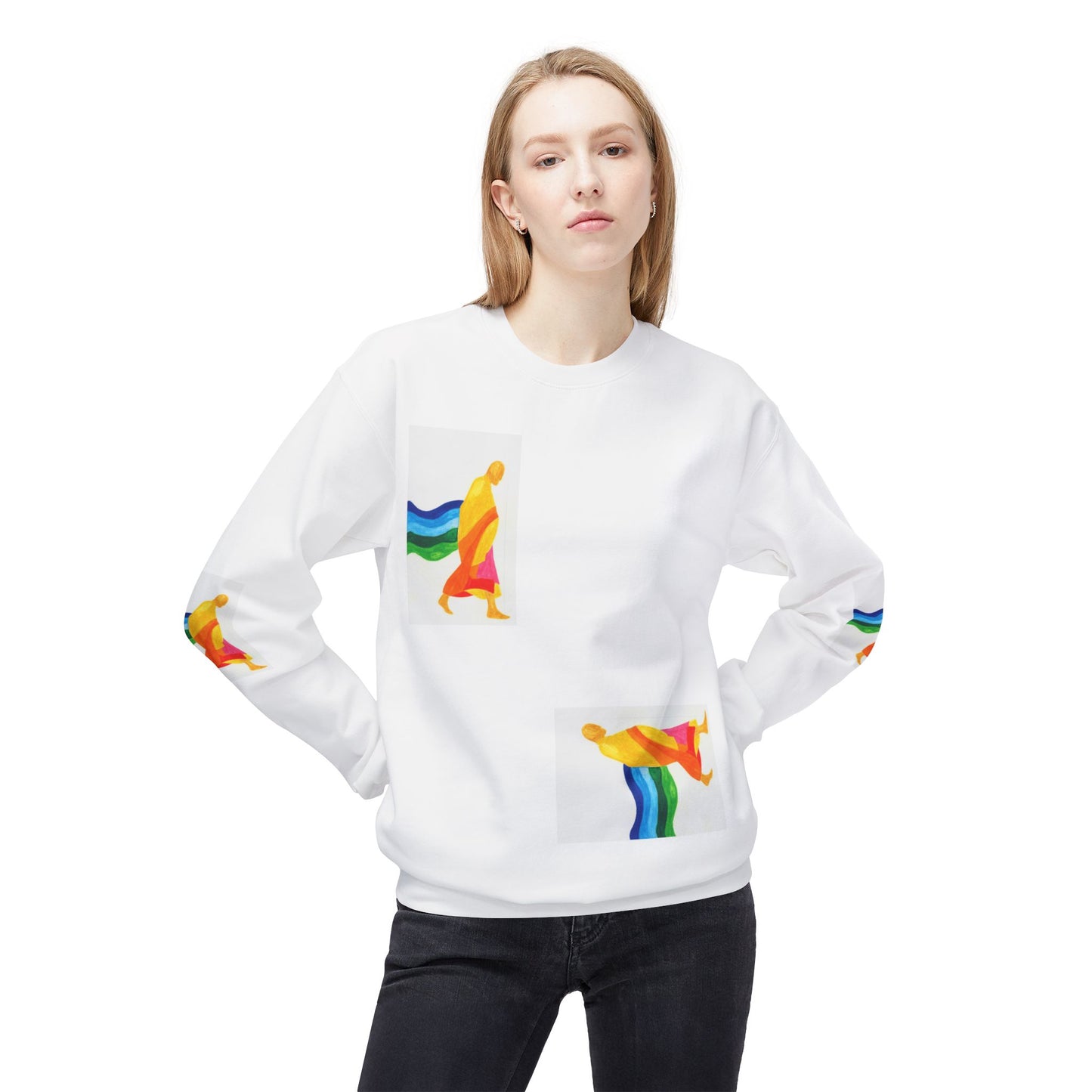 Zen Rainbow Unisex Sweatshirt