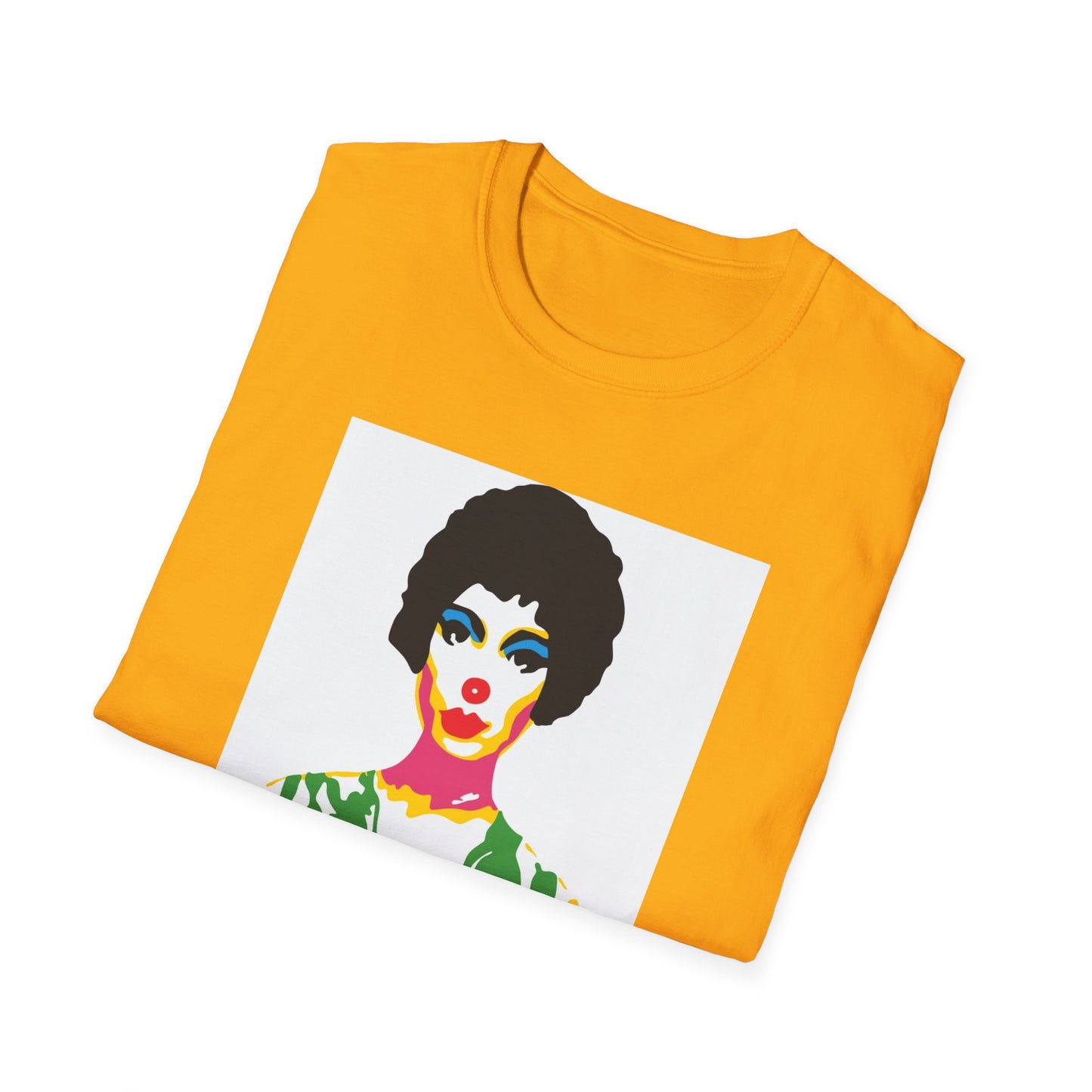 Pop Art Femme Portrait T-Shirt