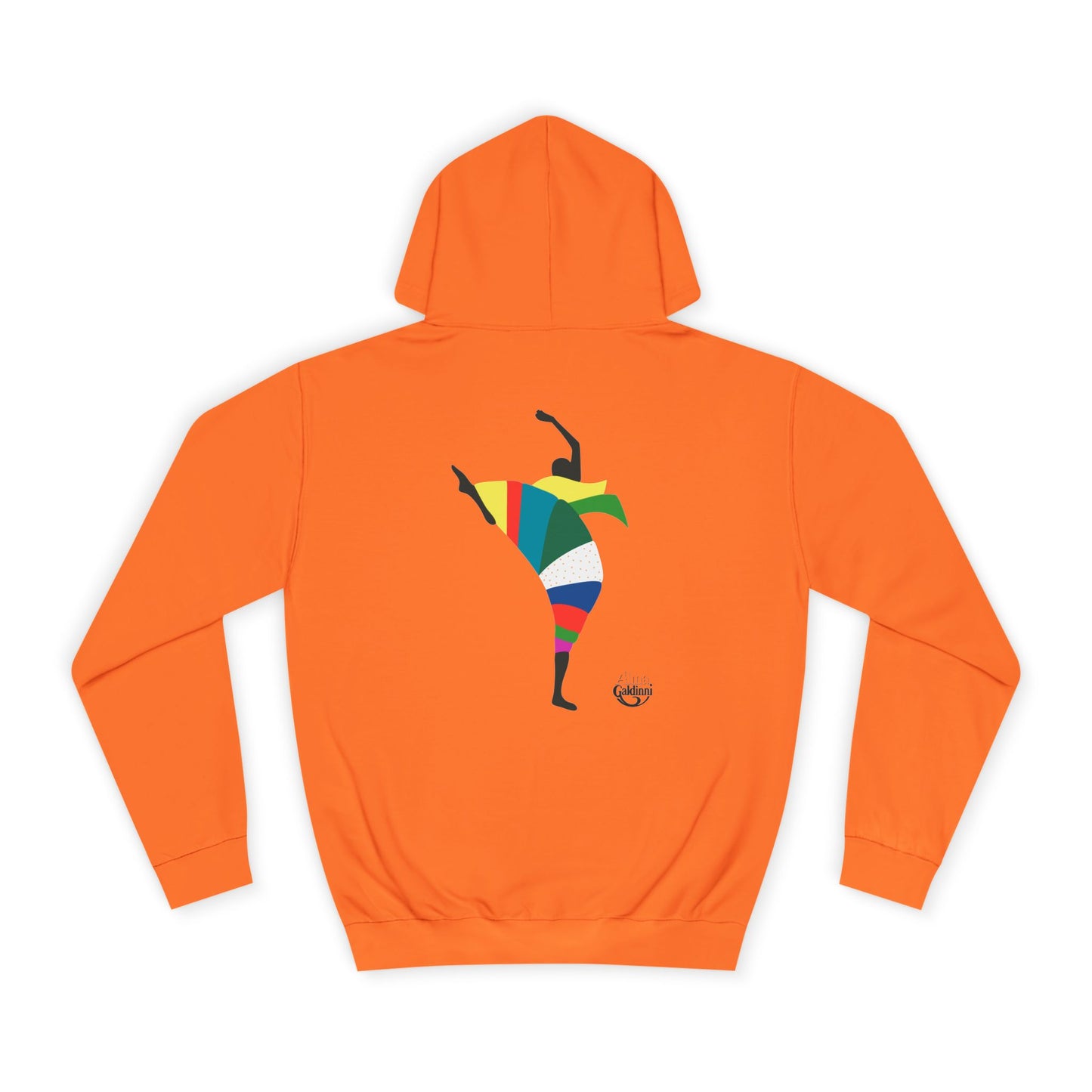 Colorful Dancer Unisex College Hoodie - Stylish Daily Wear