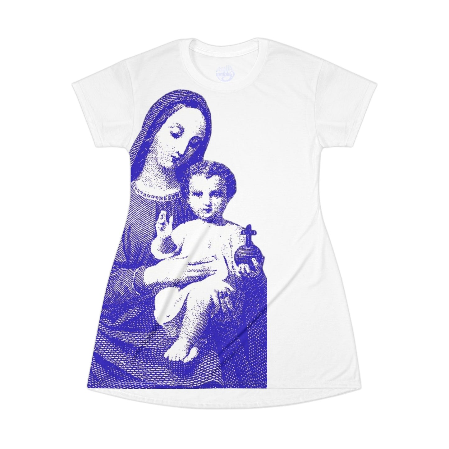Saint Mary T-Shirt Dress (AOP)