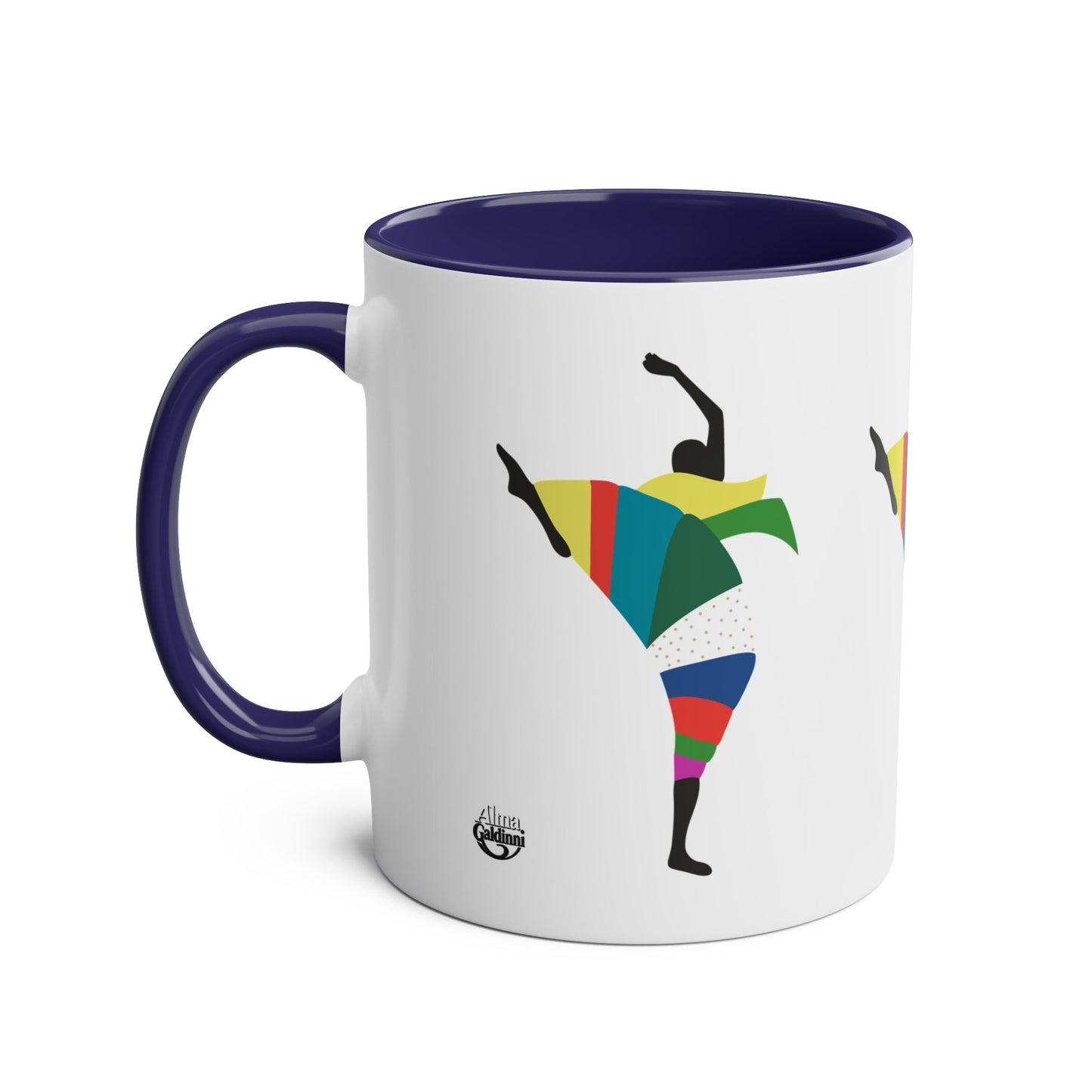 Coffee Mug - Dance is the Orgasm of Life, 11oz Two-Tone Mug
