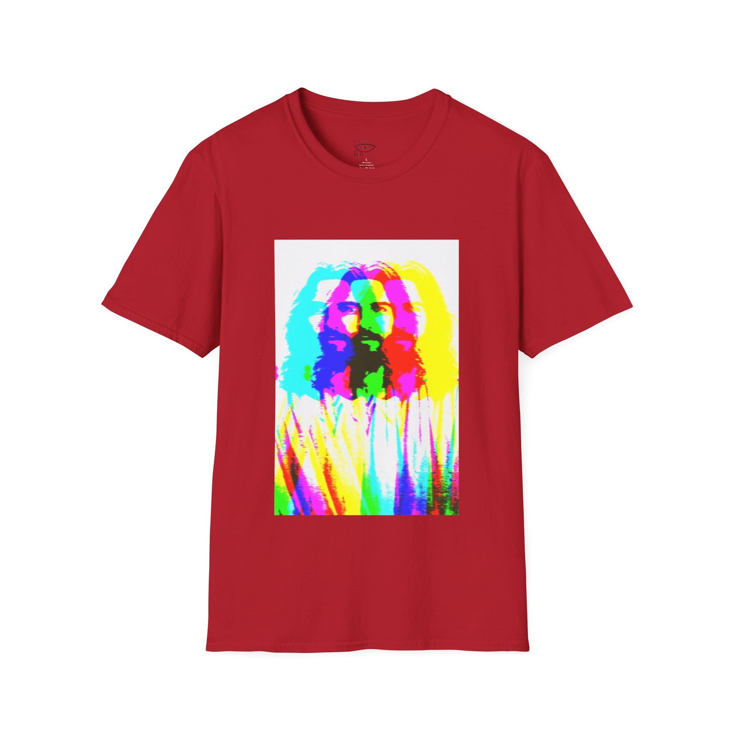 Neon Jesus Unisex Softstyle T-Shirt