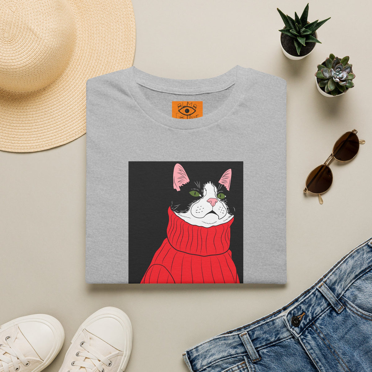 Lazy Cat Unisex Softstyle T-Shirt