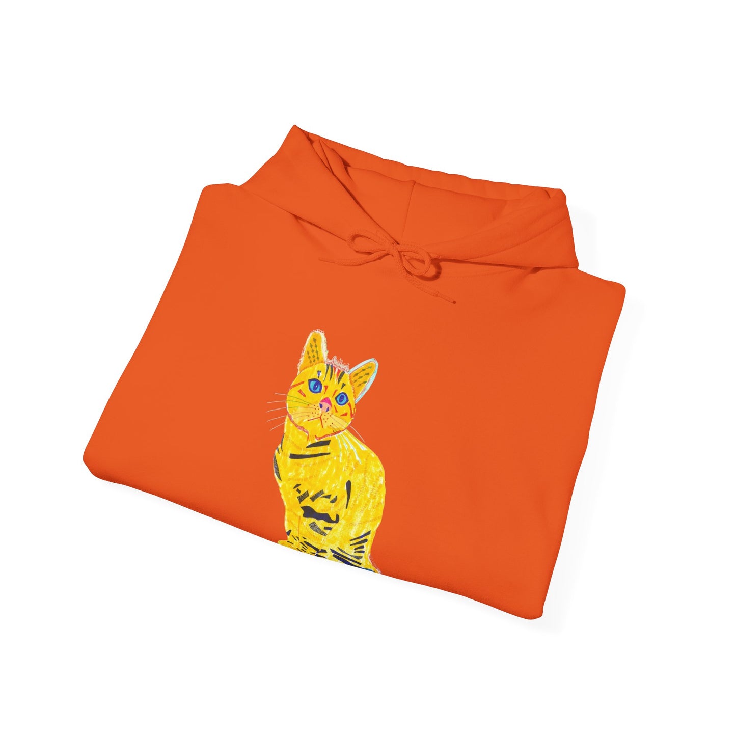 Yellow Cat Unisex Heavy Blend™ Hooded Sweatshirt