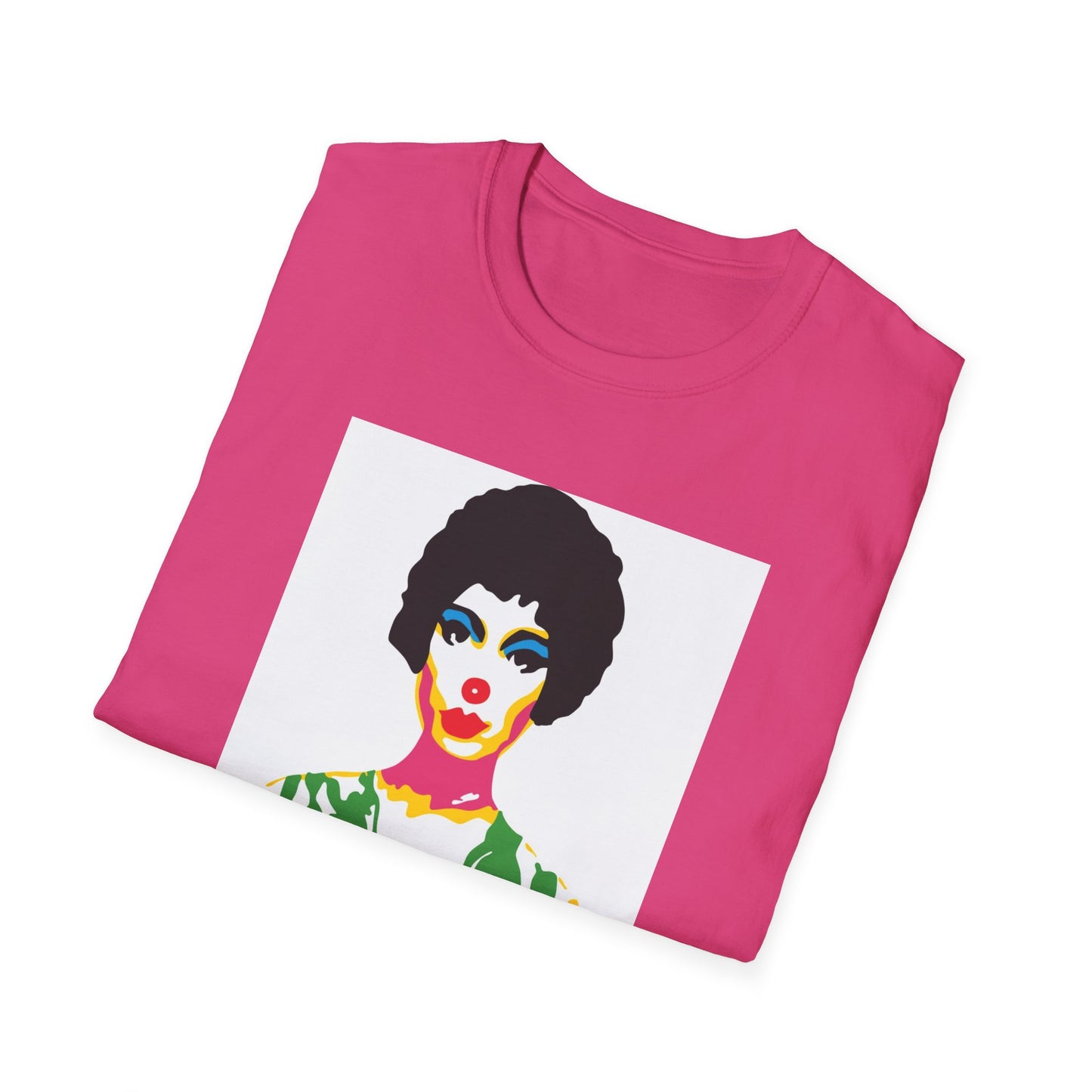 Pop Art Femme Portrait T-Shirt