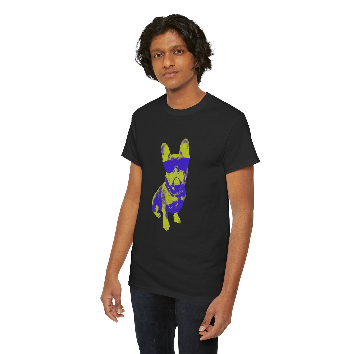 French Buldog Unisex Heavy Cotton Tee