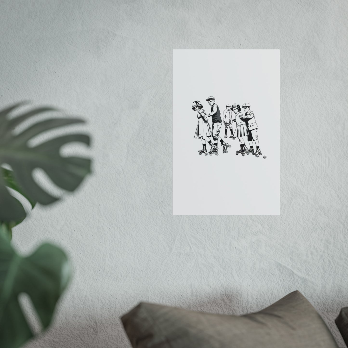 Rolling on the street Fine Art Posters
