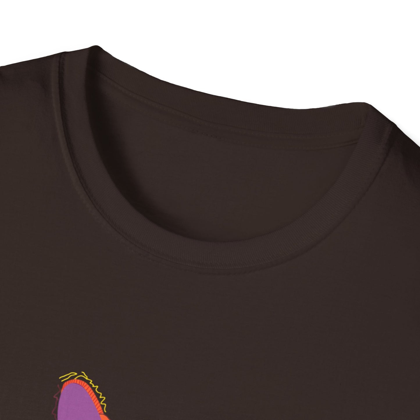 Vibrant Tiger Graphic Unisex Softstyle T-Shirt