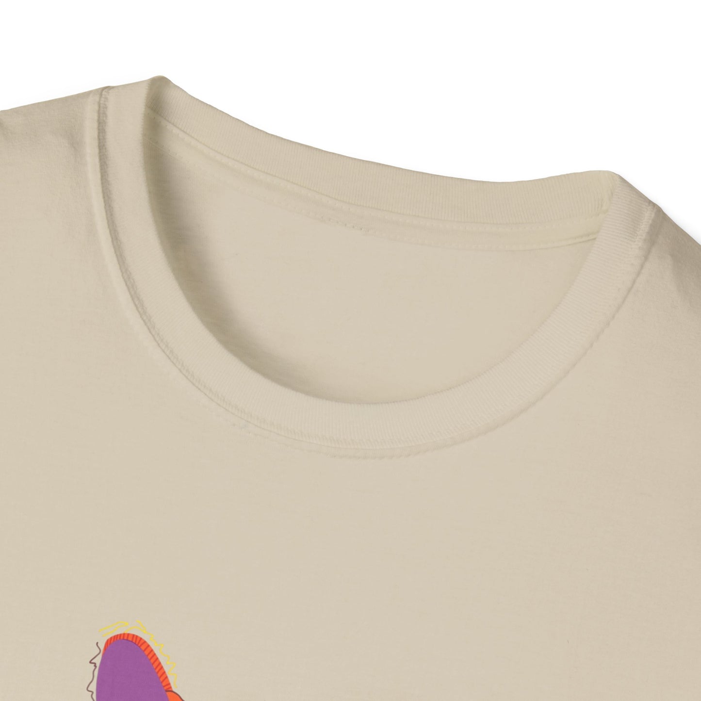 Vibrant Tiger Graphic Unisex Softstyle T-Shirt