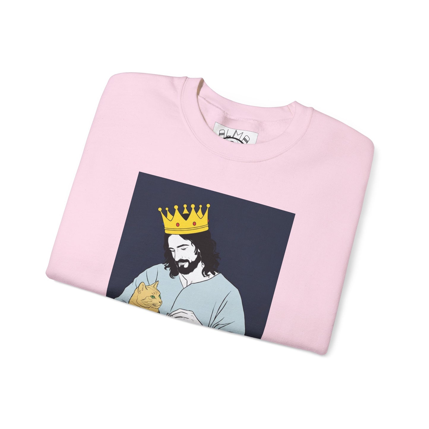 Jeus and cat Unisex Heavy Blend™ Crewneck Sweatshirt