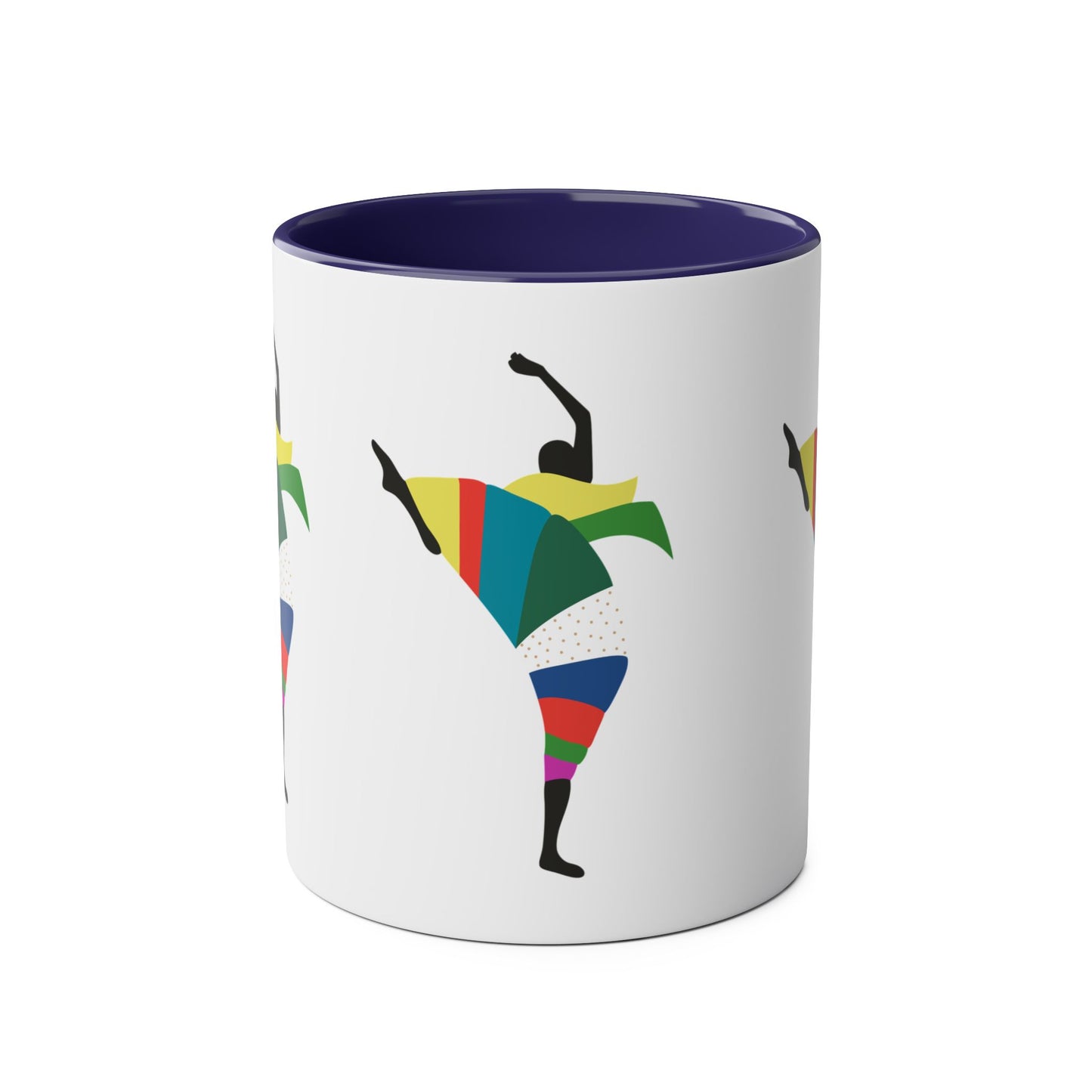 Coffee Mug - Dance is the Orgasm of Life, 11oz Two-Tone Mug
