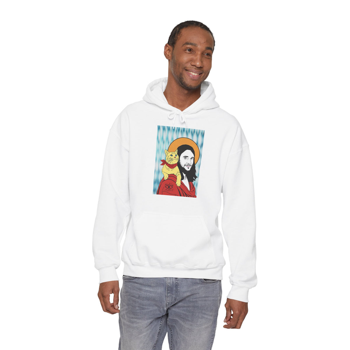 Jesus Unisex Heavy Blend™ Hooded Sweatshirt
