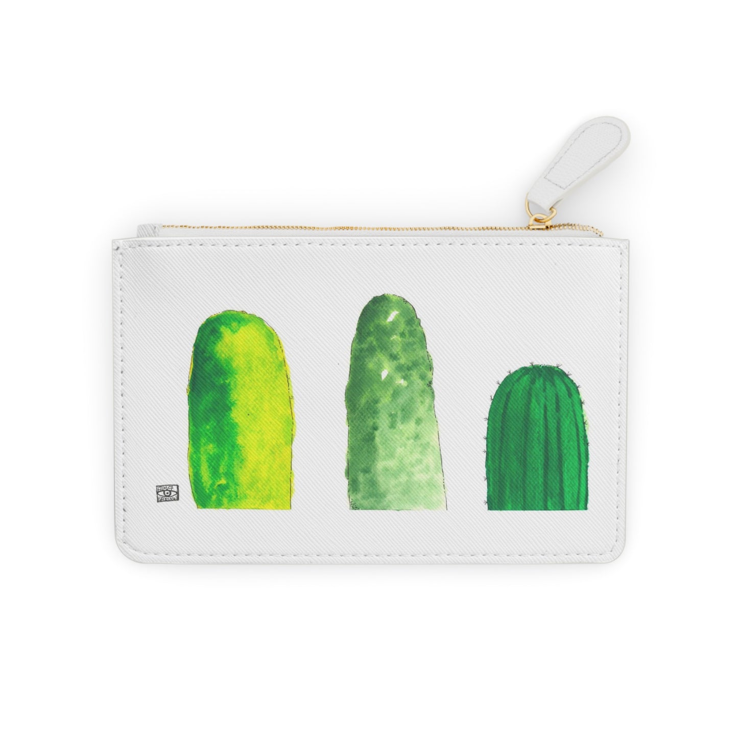 Beatrice Cactus Mini Clutch Bag