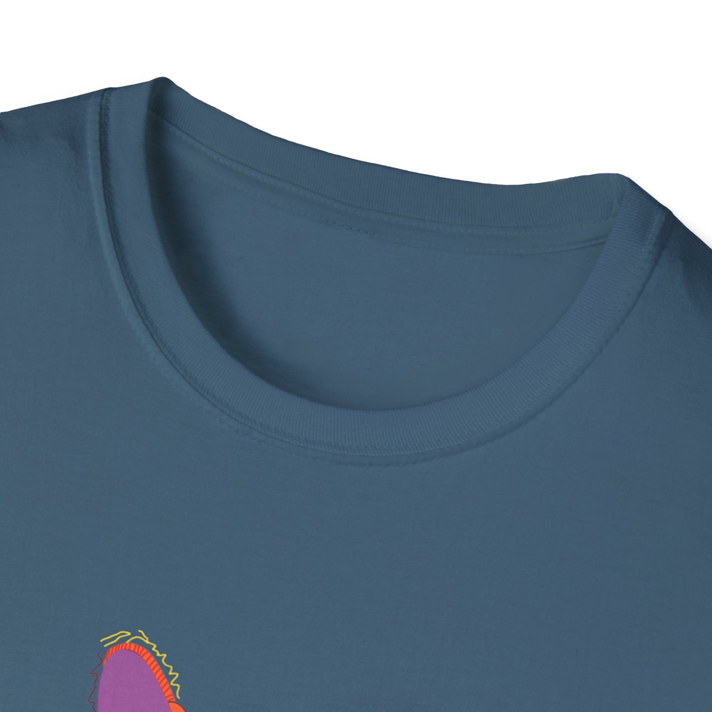 Vibrant Tiger Graphic Unisex Softstyle T-Shirt