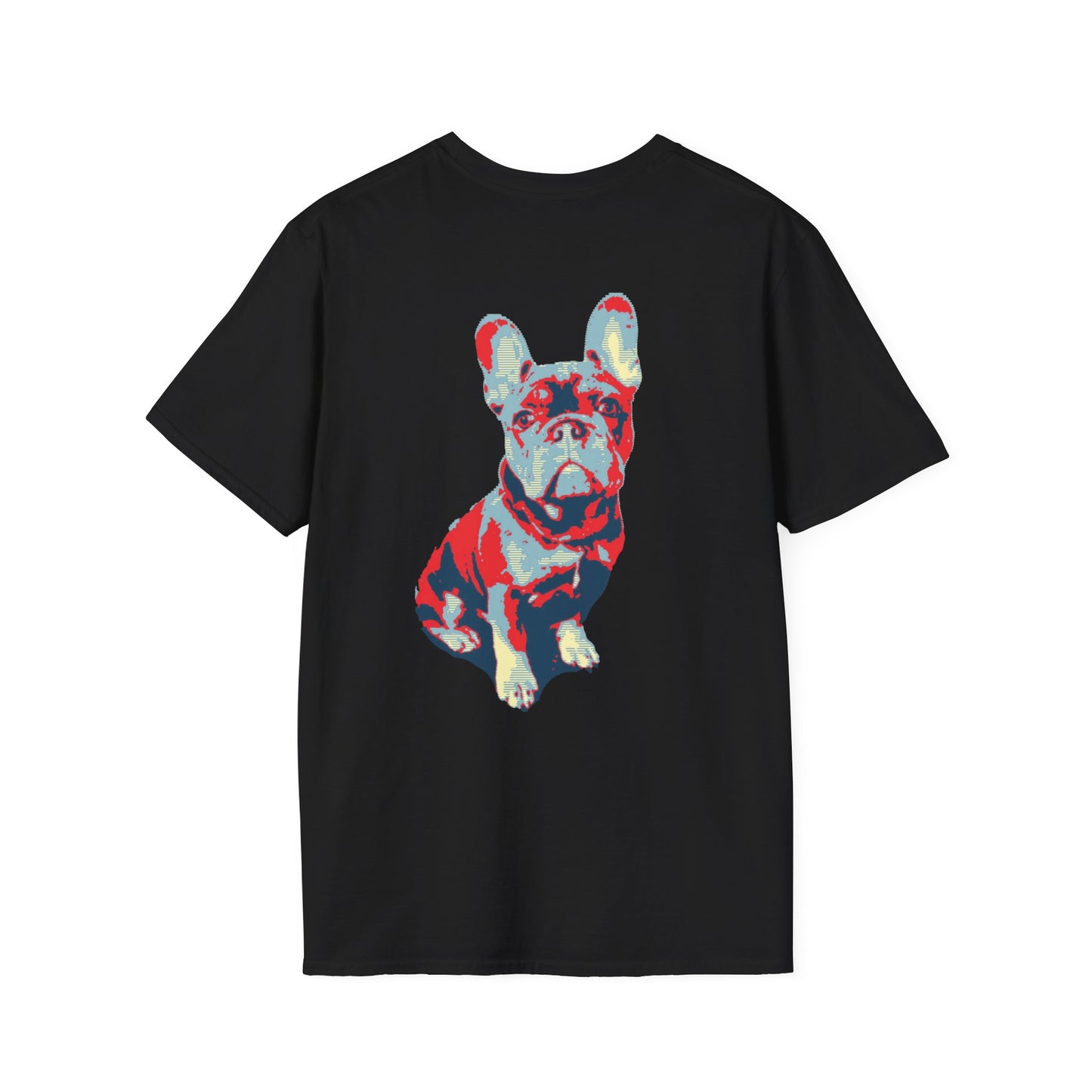 French Buldog Unisex Softstyle T-Shirt