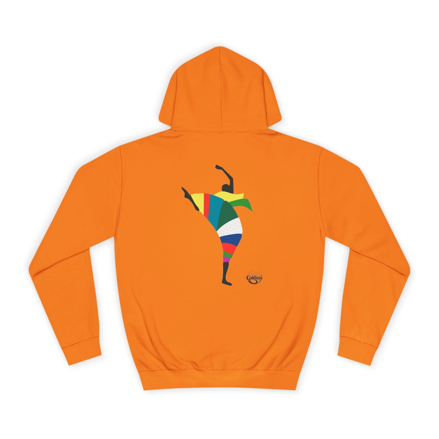 Colorful Dancer Unisex College Hoodie - Stylish Daily Wear