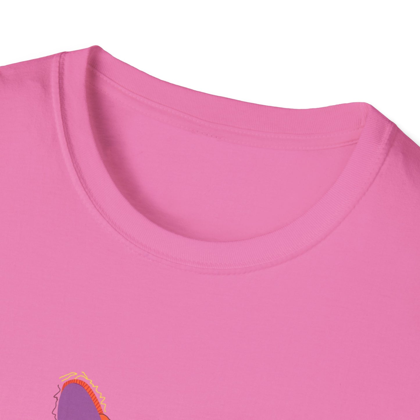 Vibrant Tiger Graphic Unisex Softstyle T-Shirt
