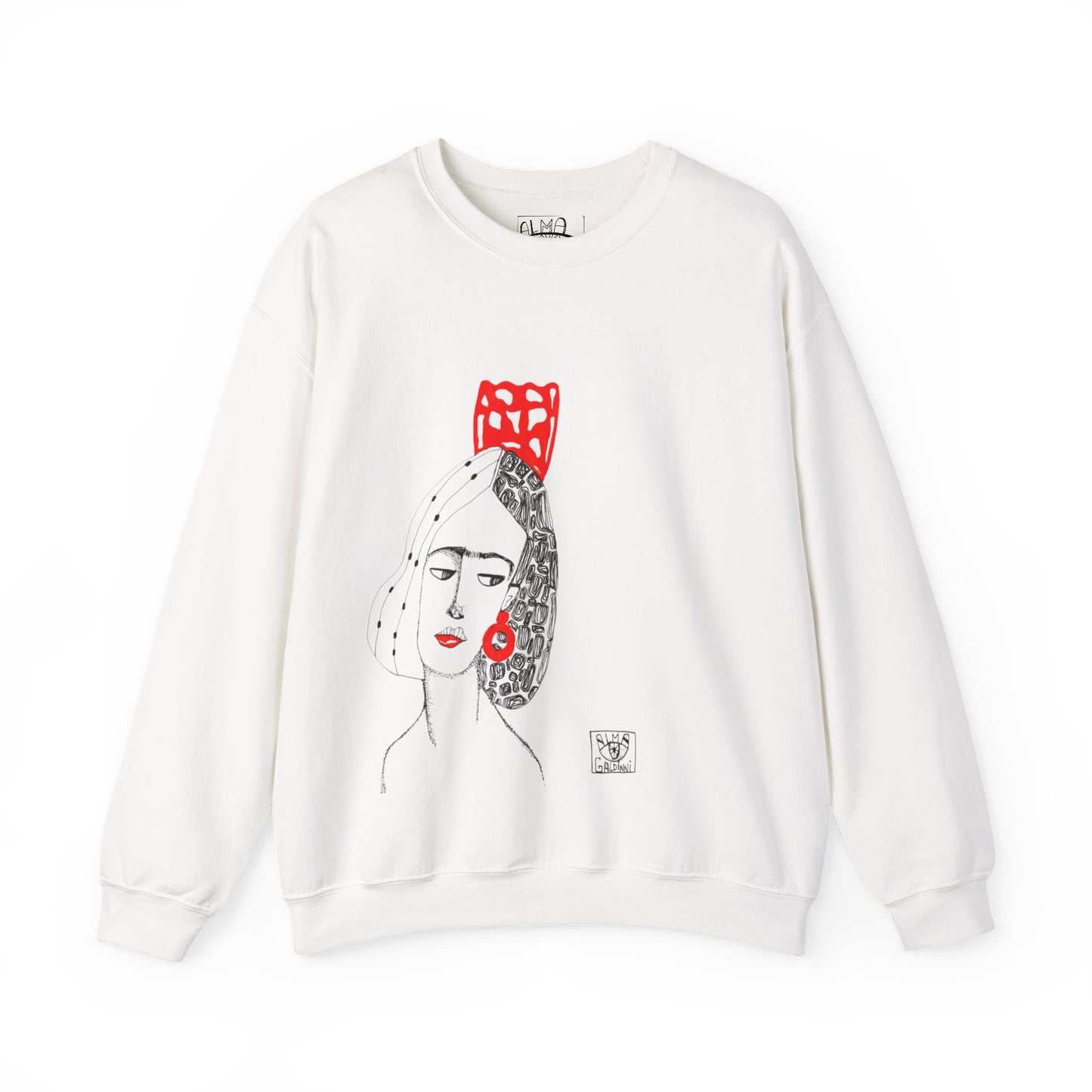 Artistic Frida Kahlo Crewneck Sweatshirt - Stylish Comfort for Creative Souls