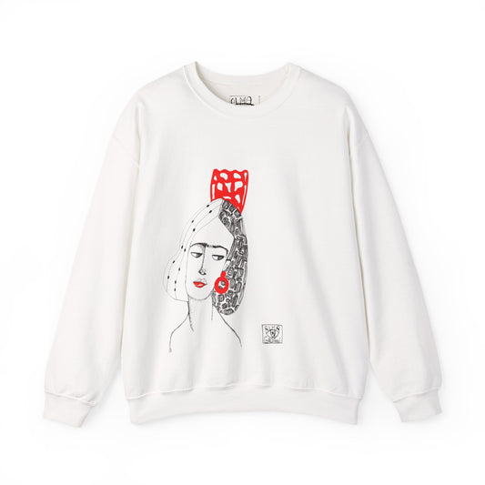 Artistic Frida Kahlo Crewneck Sweatshirt - Stylish Comfort for Creative Souls
