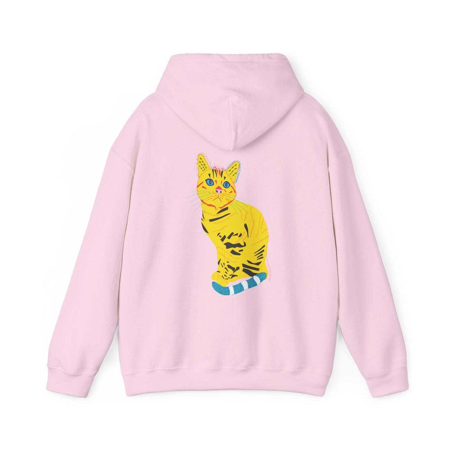 Yellow Cat Unisex Heavy Blend™ Hooded Sweatshirt