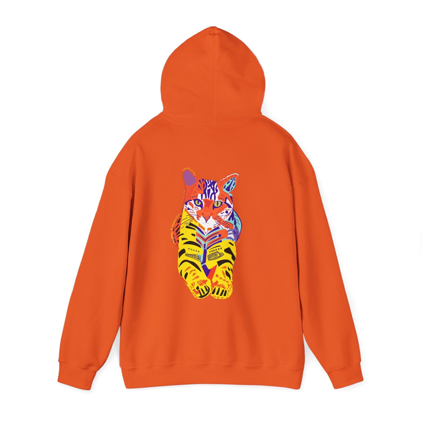 Tiger Cat Unisex Heavy Blend™ Hooded Sweatshirt